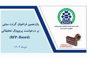 یازدهمین فراخوان گرنت‌های تقاضامحور مؤسسه نیماد