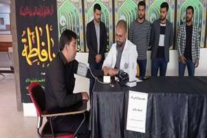 به مناسبت هفته بسیج؛ میز سلامت