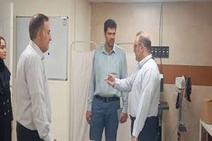 بازدید مدیر فناوری اطلاعات دانشگاه از دانشکده و بررسی زیرساخت‌ها و نیازهای حوزه فناوری اطلاعات